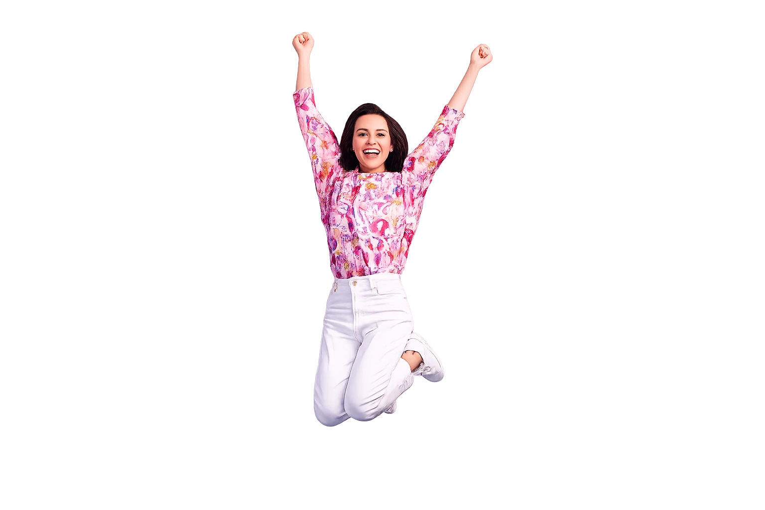 girl jumping